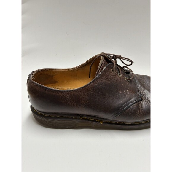 VINTAGE Doc Martens Oxford Shoes Made in England Leather Mens 11 Brown Oxford main image 16
